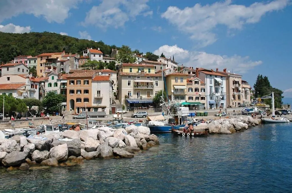 Apartment In Moscenicka Draga With Sea View, Balcony, Air Conditioning, Wi-Fi